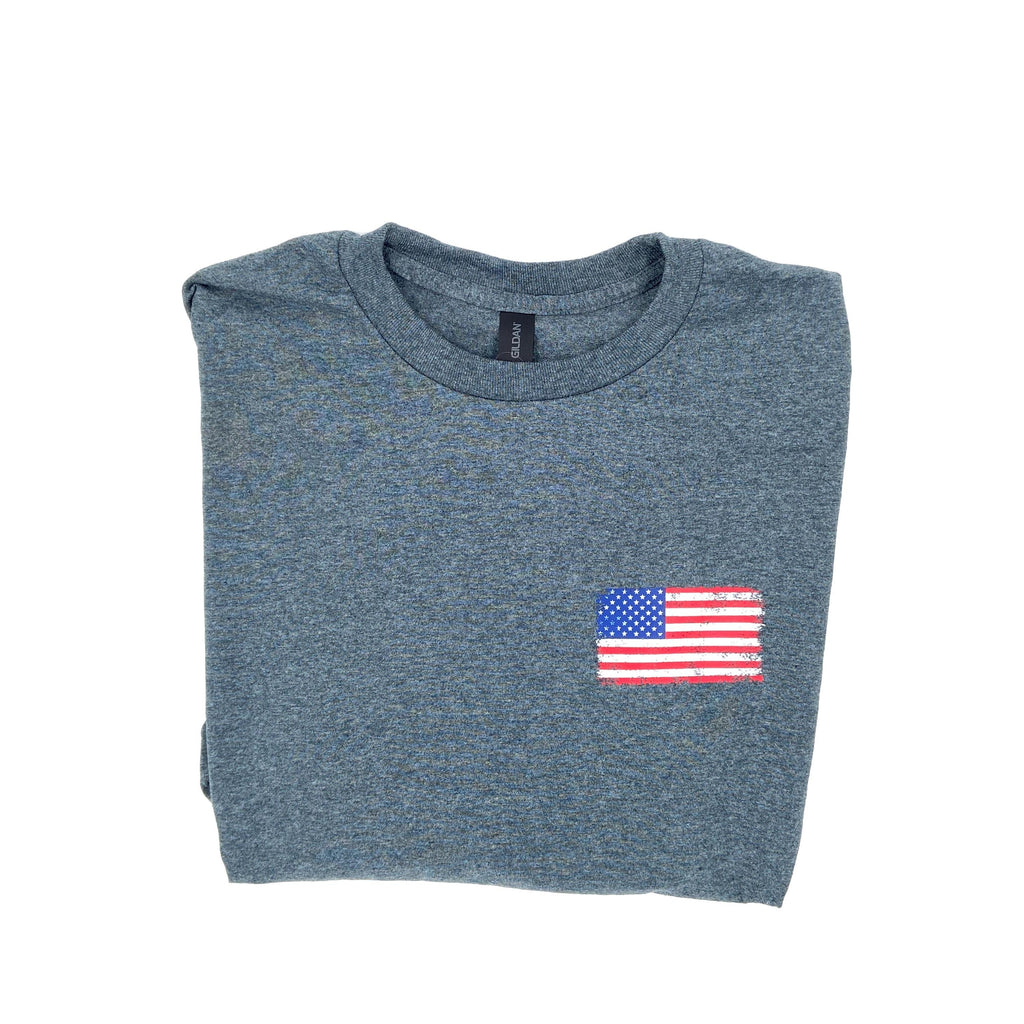 Military Graphic printed T shirt for men. Army dad. Humor Text