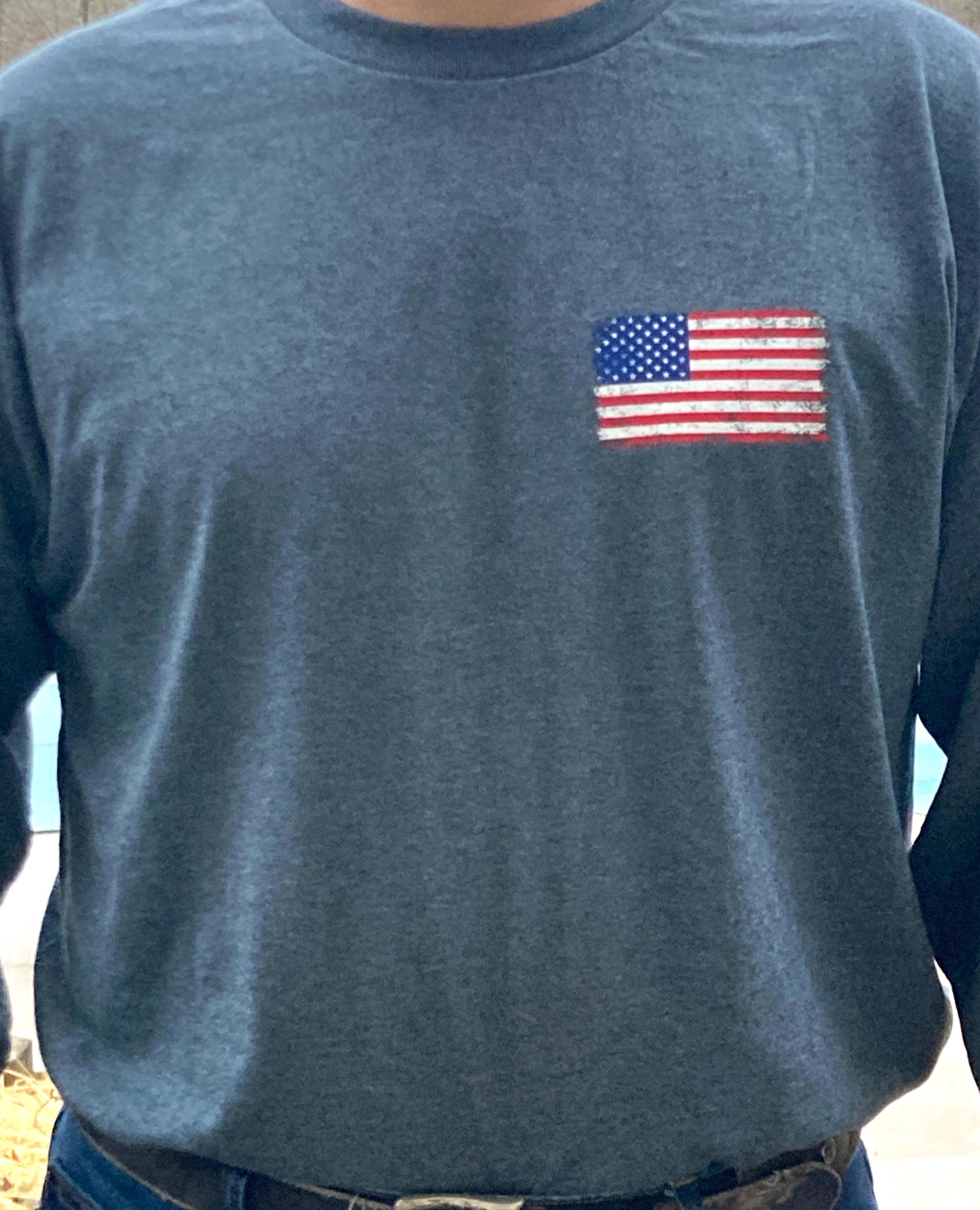 Military Graphic printed T shirt for men. Army dad. Humor Text